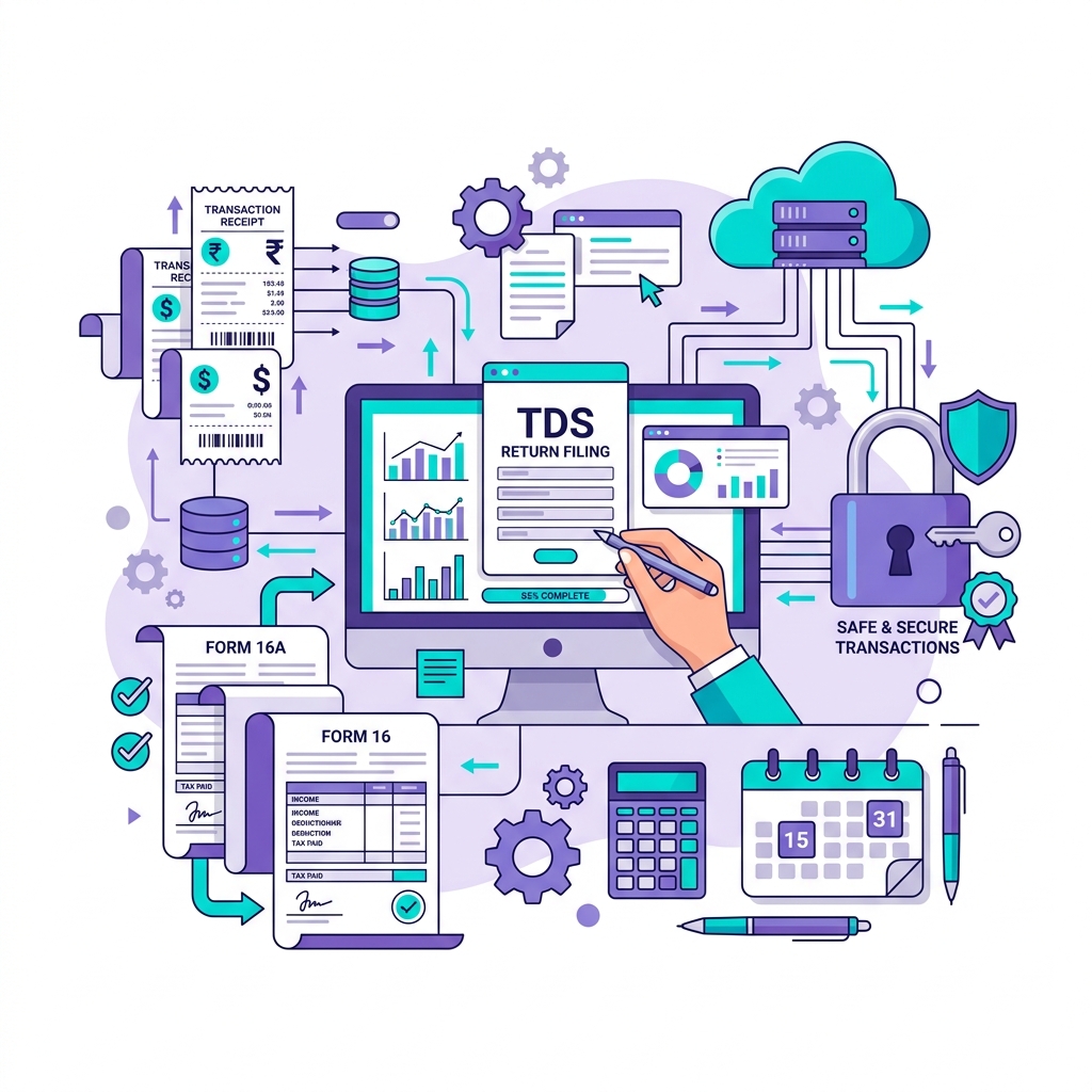TDS RETURNS in Bommanahalli